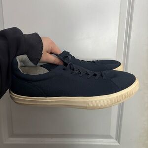 Rothy’s Men’s 15 Navy Blue RS02 Lace Up Low Top Sneakers